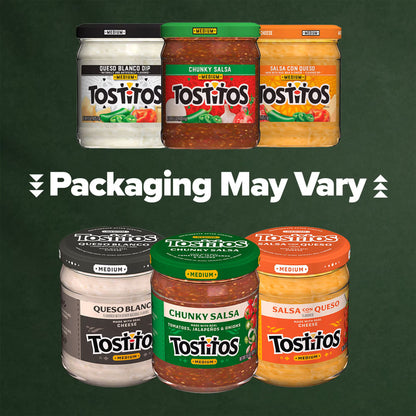 Tostitos Mild Chunky Salsa, No Artificial Colors, No Artificial Flavors, 24 oz Jar