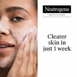 Neutrogena Oil-Free Pink Grapefruit Acne Face Wash, Salicylic Acid Facial Cleanser, 9.1 fl oz