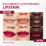 COVERGIRL Outlast Lipstain, 70 Crimson Glory, Pink, 0.05 fl oz