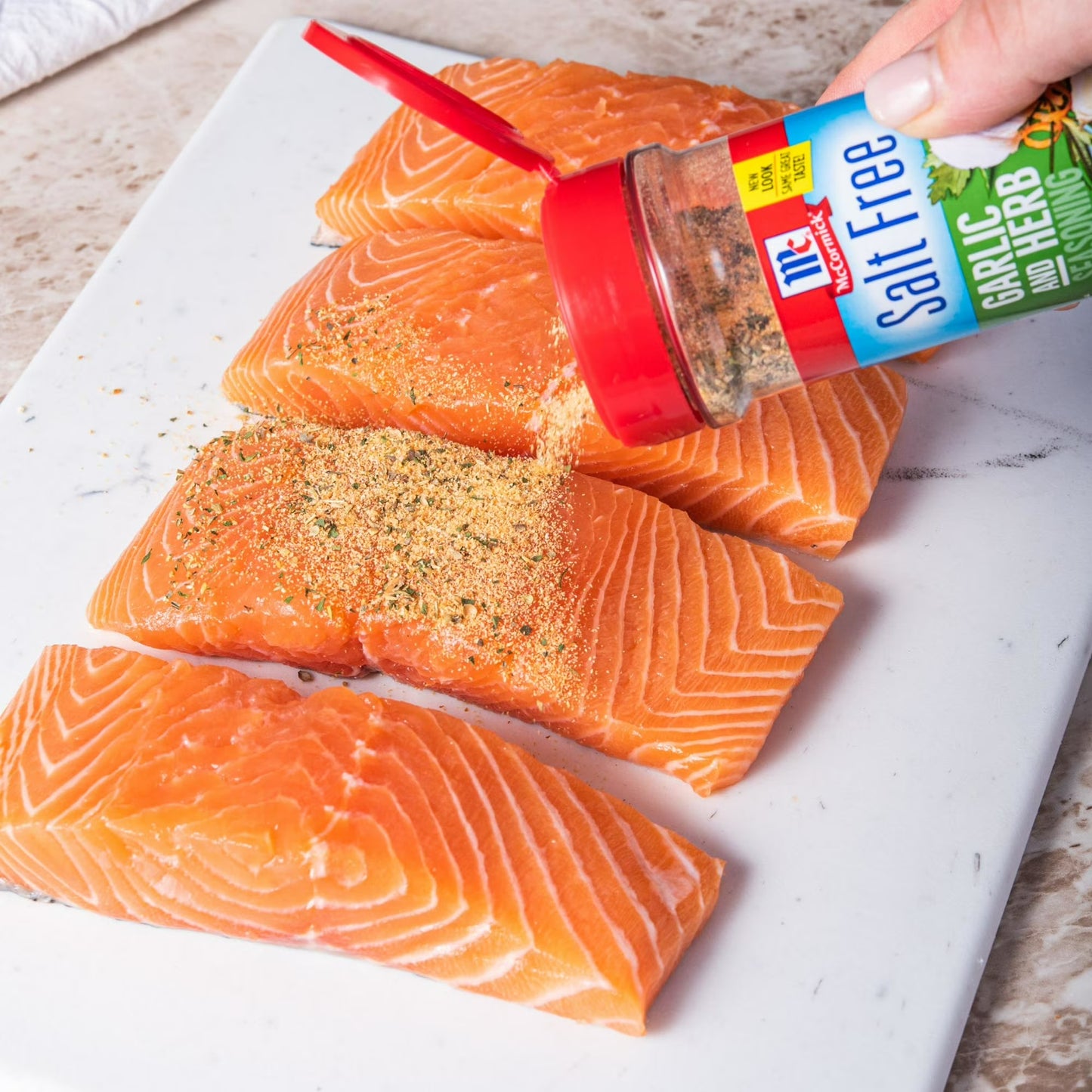 McCormick Seasoning, Salt Free Garlic and Herb, 4.37 oz Bottle