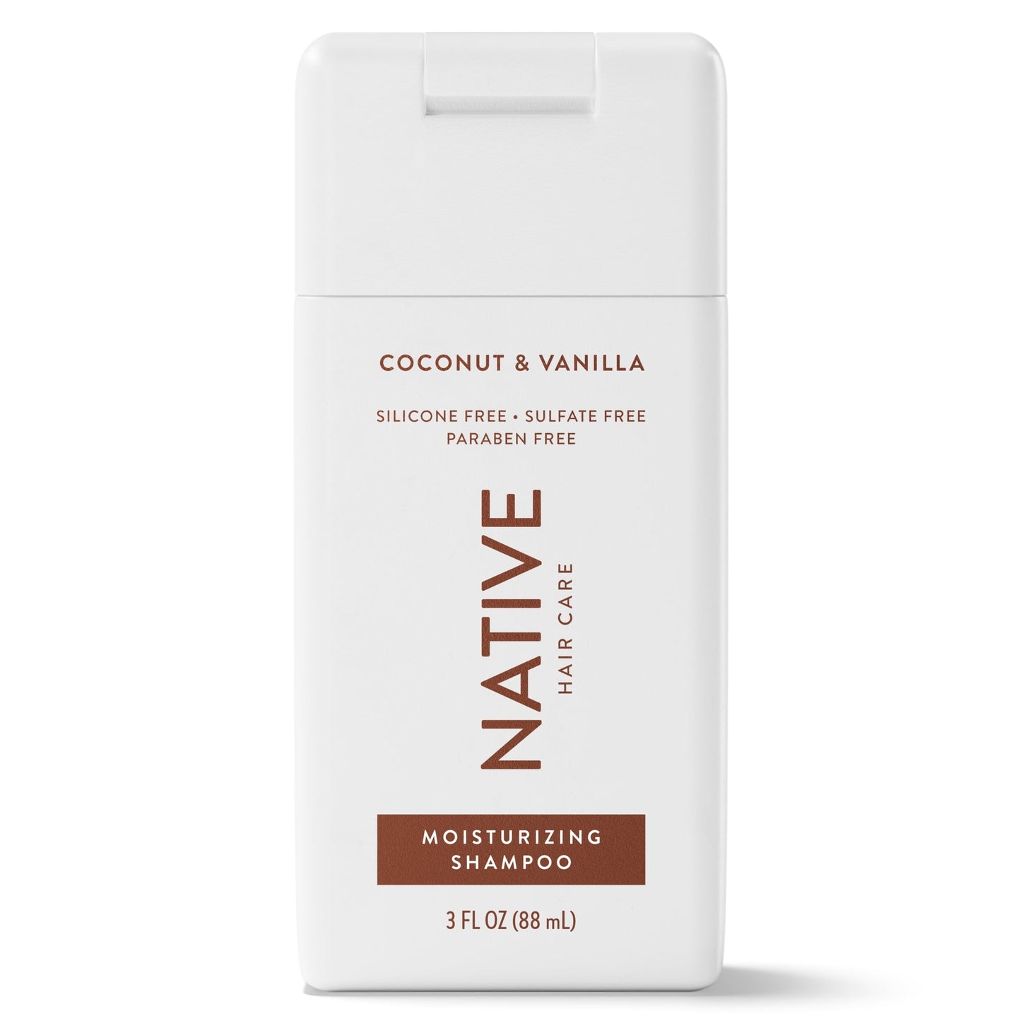 Native Moisturizing Shampoo Mini Coconut and Vanilla 3 fl oz