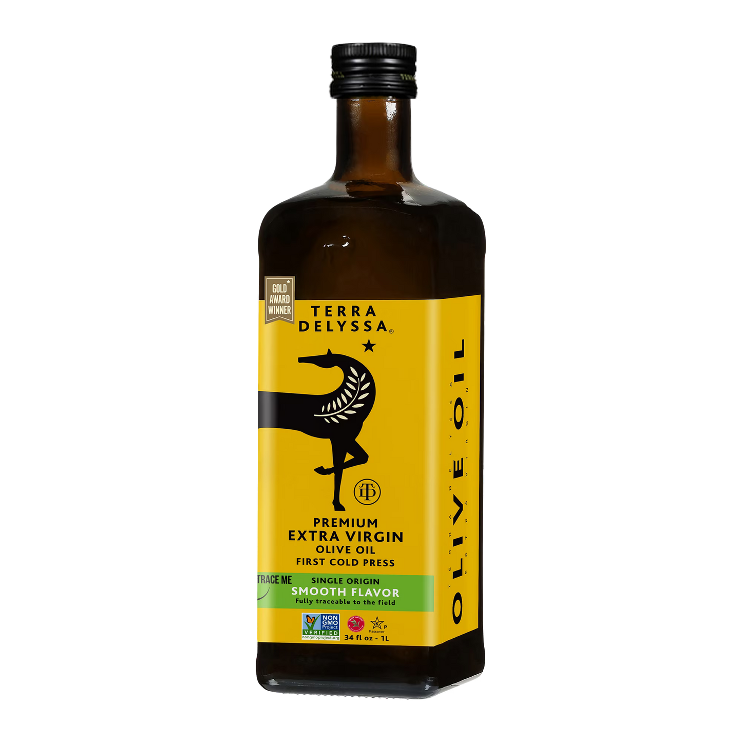 Terra Delyssa Extra Virgin Olive Oil, 34 fl. Oz Pack of 2