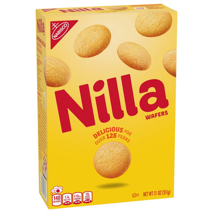 (6 pack) NILLA Wafers Cookies, Vanilla Wafers, 11 oz