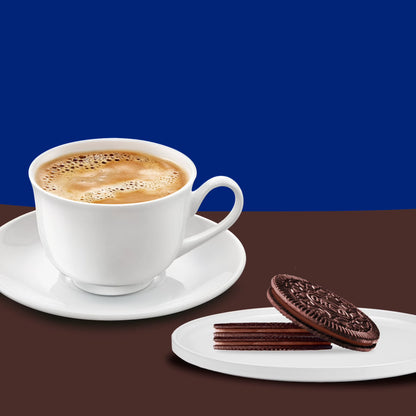 OREO Thins Chocolate Ganache Creme Chocolate Sandwich Cookies, Family Size, 12.33 oz