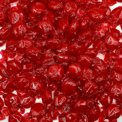 Cinnamon Discs Hard Candy - Bulk 1 Pound (Approx 75 Pieces) Individually Wrapped Red Cinnamon Candies - Holiday Bulk Cinnamon Candy