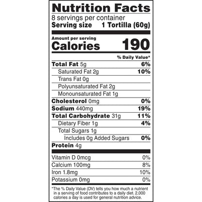 (12 pack) CHI-CHI'S Flour Tortillas Burrito Size, Tortilla Wrap, Shelf-Stable, 17 oz Resealable Package, (8 Tortillas)