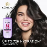 L'Oreal Paris Elvive Hyaluron Plump Hydration Wonder Water Rinse-out Treatment, Squeeze, 6.8 fl oz