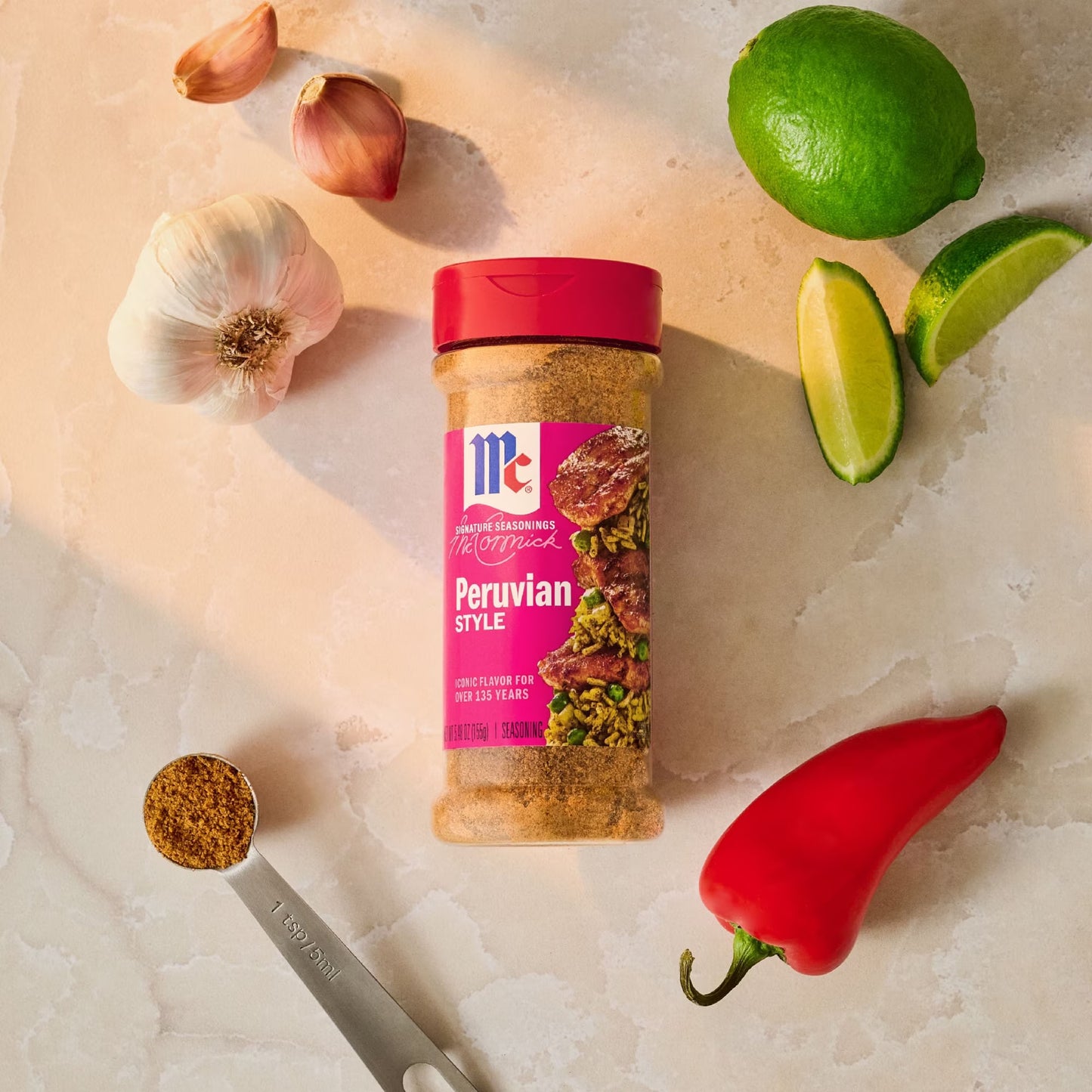 McCormick Peruvian Style Seasoning, 5.48 oz Bottle