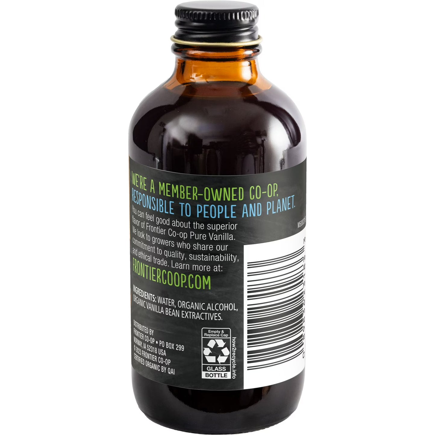 Frontier Co-op Pure Vanilla Extract, Organic 4 fl. oz.