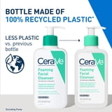 CeraVe Skin Care Gel Foaming Facial Cleanser Ceramides Non-Drying for Normal to Oily Skin, 8 fl oz