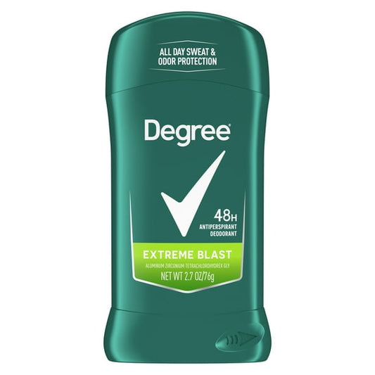 Degree Men Original Protection Antiperspirant Deodorant Stick for Men Extreme Blast Citrus Scent, 2.7 oz