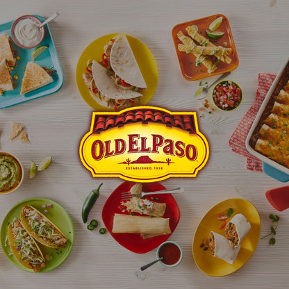 (2 pack) Old El Paso Flour Tortillas for Burritos (8 Count)