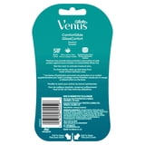 Gillette Venus ComfortGlide Sensitive Disposable Razor for Women, 5 Blades with a Touch of Aloe, Water-Activated Moisture Bars, 2ct