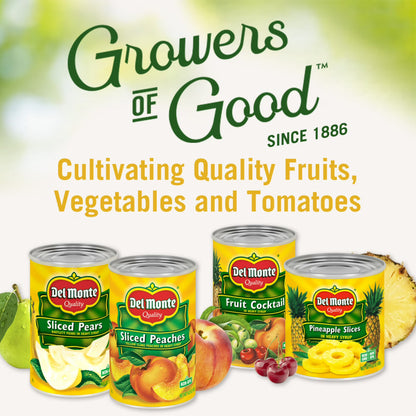 Del Monte No Sugar Added Mixed Fruit Cocktail, Canned Fruit, 14.5 oz Aluminum Can