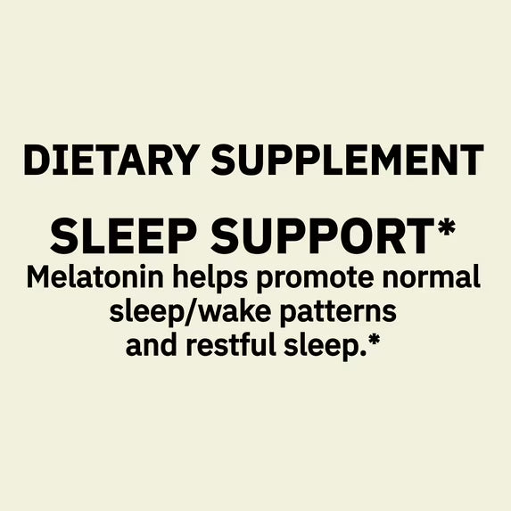 Spring Valley Melatonin Tablets Sleep Support Dietary Supplement, 5 mg, 120 Count