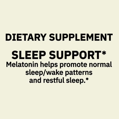 Spring Valley Melatonin Tablets Sleep Support Dietary Supplement, 5 mg, 120 Count