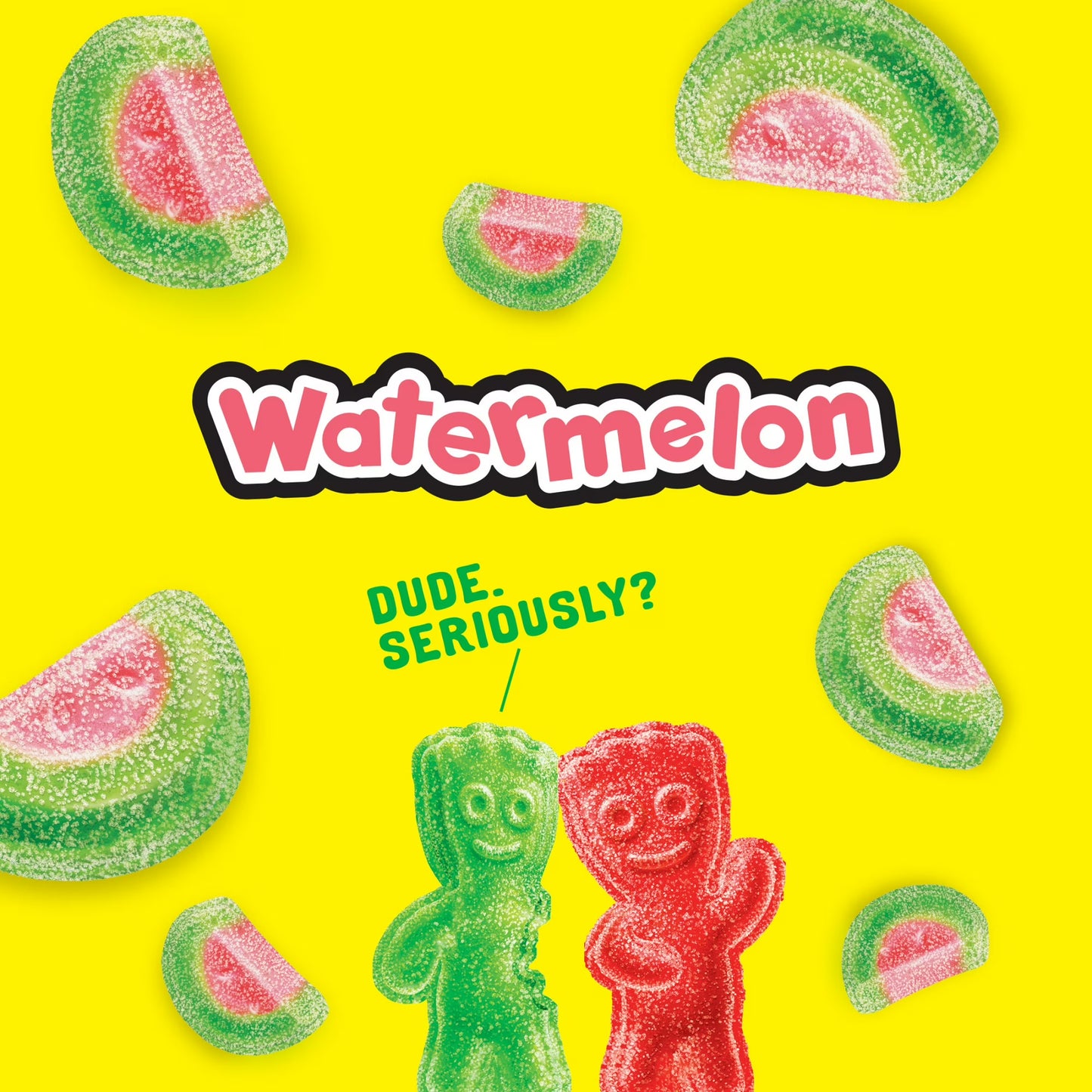 SOUR PATCH KIDS Watermelon Soft & Chewy Gummy Candy, Share Size, 12 oz