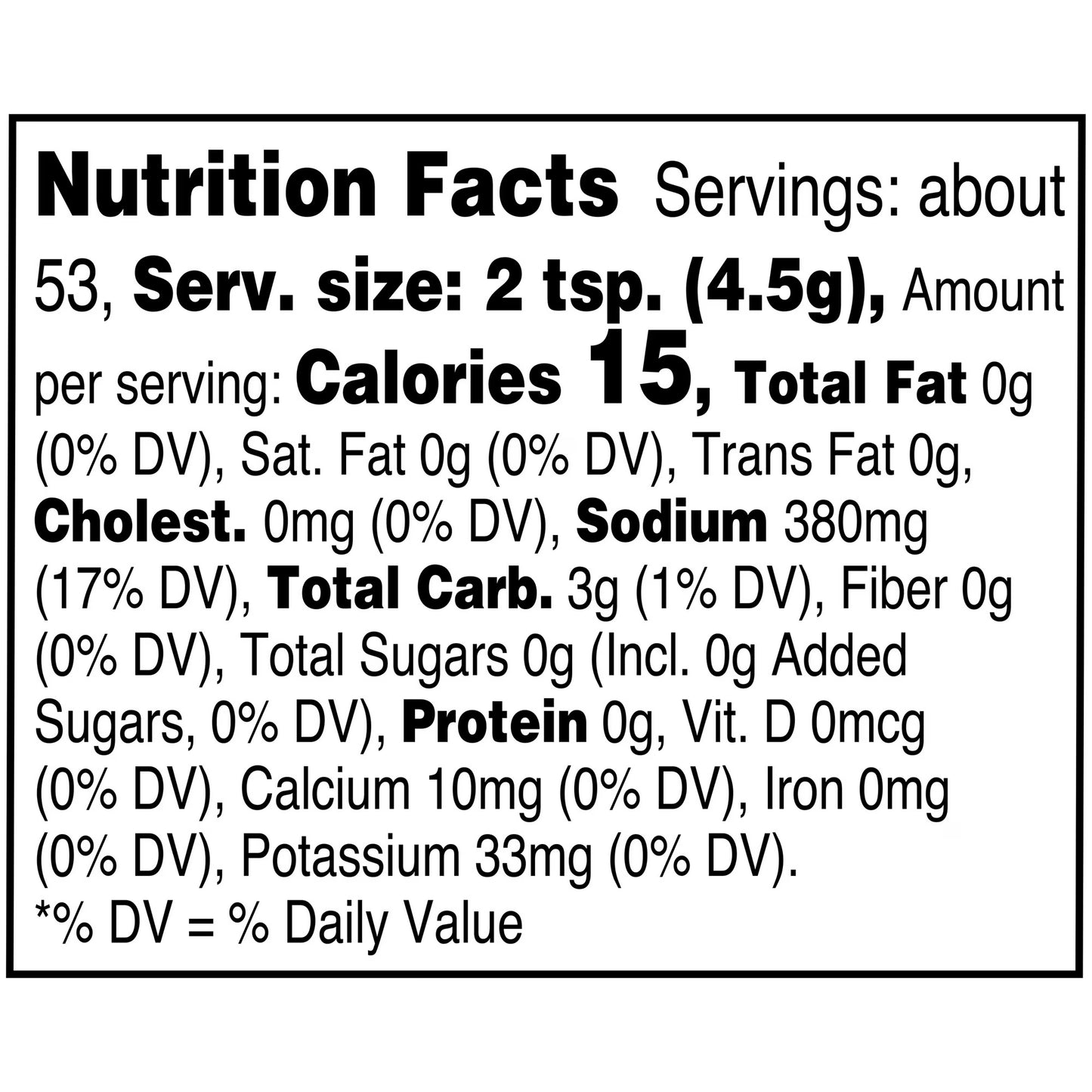 Great Value Original Taco Seasoning Mix, 8.5 oz