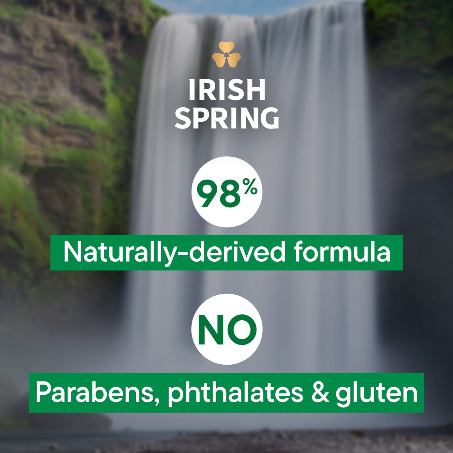 Irish Spring Aloe Mist Deodorant Bar Soap for Men, 12 Hour Fresh Deodorant Soap, 3.7 oz Bar (8 Pack)