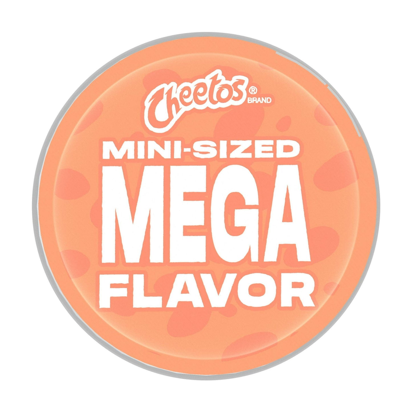 Cheetos Minis Cheddar Flavored Snack Chips, 3.625 oz, Canister