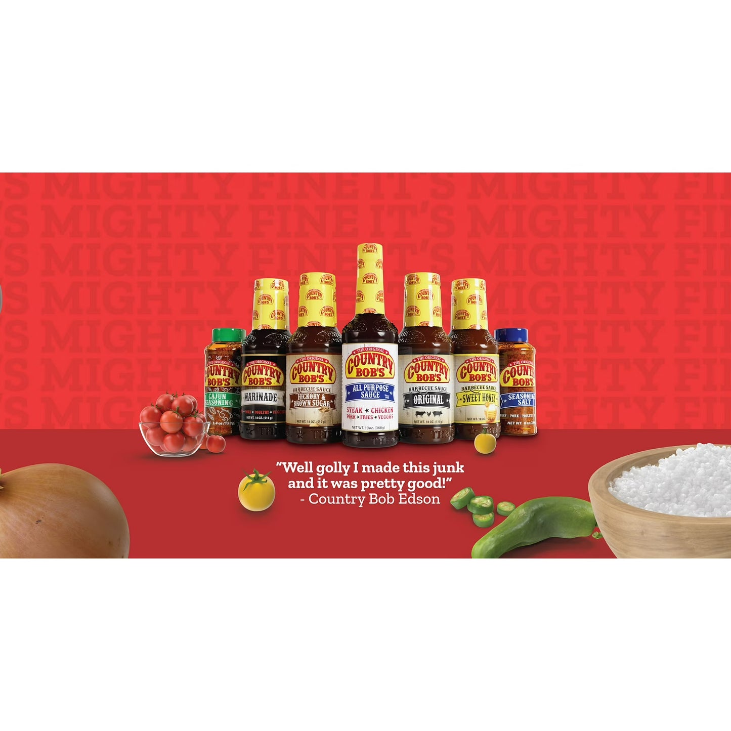 (2 pack) Country Bob's Seasoning Salt for Barbecue & Seasoning, 8oz