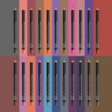(2 pack) NYX Professional Makeup Suede Matte Lip Liner Pencil, Maison, 1 Count