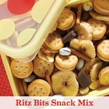 RITZ Bits Peanut Butter Sandwich Crackers, Lunch Snacks for Kids and Adults, 10 Snack Packs