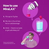 MiraLAX Gentle Constipation Relief Laxative Powder 34 Dose, 2 ct.