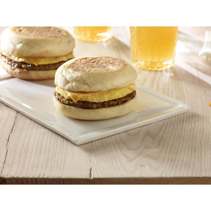 Jimmy Dean Frozen Breakfast Sandwich, Sausage Egg & Cheese English Muffin, 8 Count