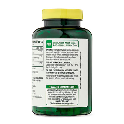 Spring Valley Turmeric Curcumin with Ginger Powder Dietary Supplement, 500 mg, 180 Count