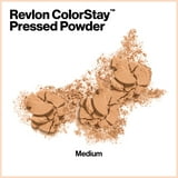 Revlon ColorStay Pressed Powder Makeup, Full Coverage, Longwearing, 840 Medium, 0.3 oz