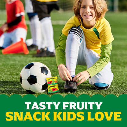 Mott's Gluten Free Assorted Fruit Flavored Snacks, Made with Real Fruit Puree (40 Pack)