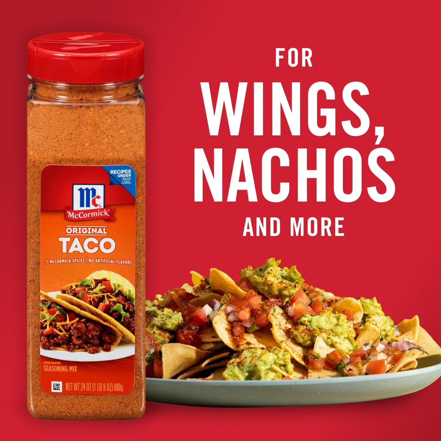 McCormick Culinary Kosher Taco Seasoning, 24.0 oz Bottle