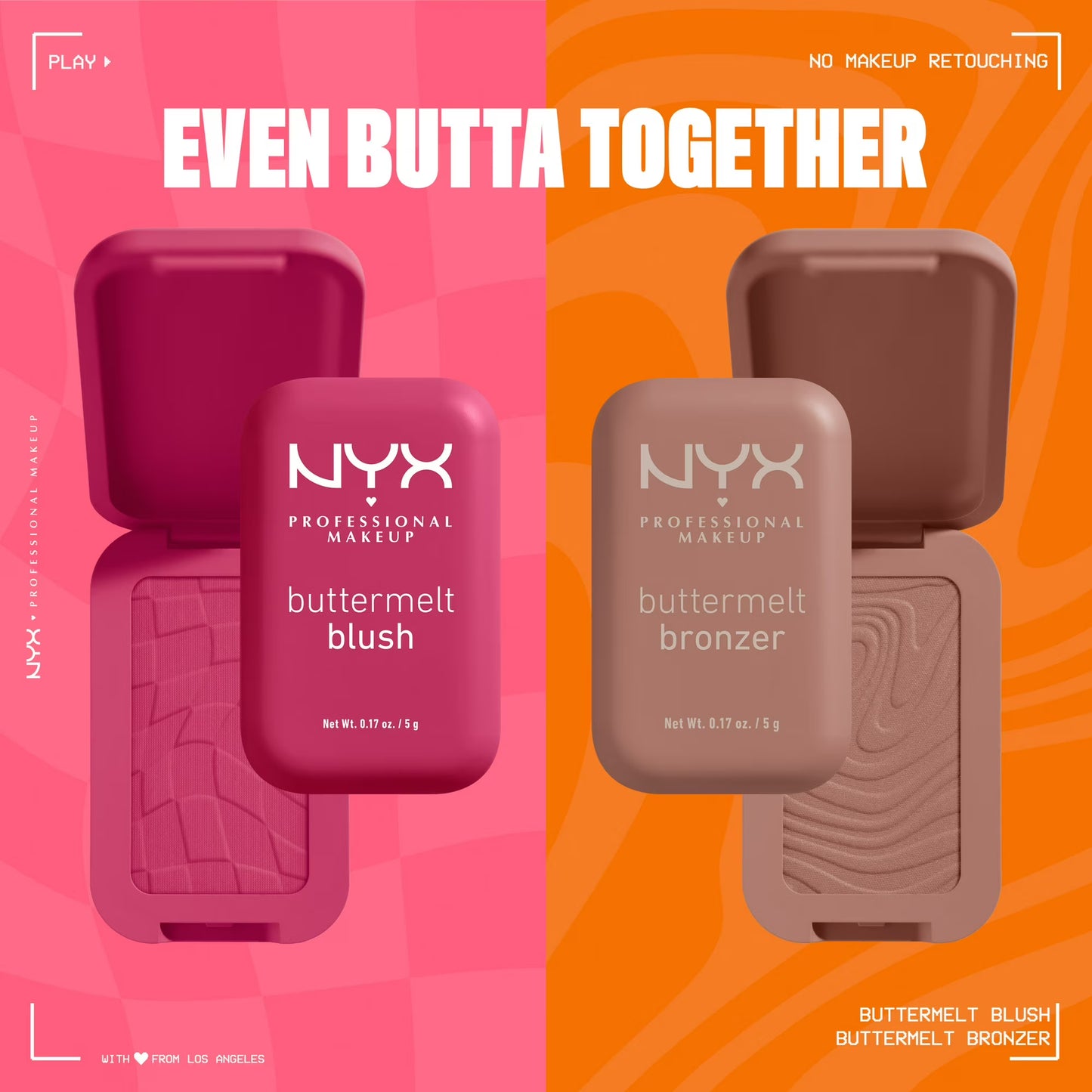 NYX Professional Makeup Buttermelt Powder Blush, Butta than before