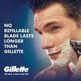 Gillette Fusion5 Razor Blade Refill ,Manual Razor Men , 4 count
