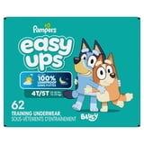 Pampers Easy Ups Training Pants Size 6 (4T5T), 62 Count (Select for More Options)