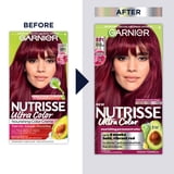 Garnier Nutrisse Ultra Color Hair Color Tool Kit, Permenant Hair Dye, RP1 Cherry Flamingo