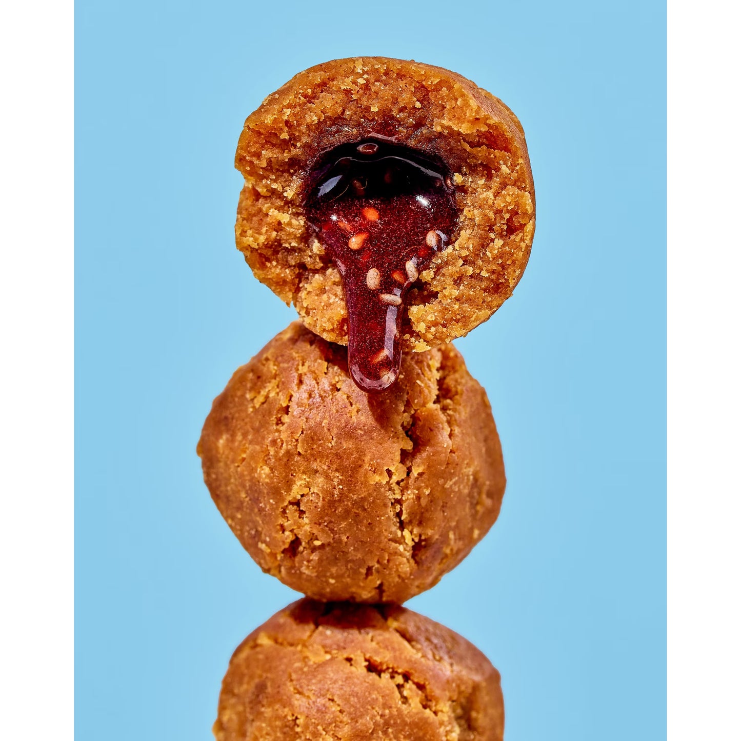 Smash Foods Sunflower Butter & Strawberry Jammy Protein Bites, 8g Protein, Gluten-Free, 4 Count