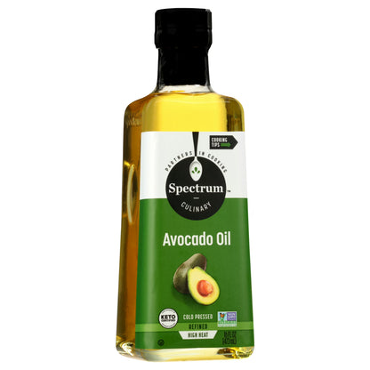 Spectrum Naturals Cold Pressed Refined Avocado Oil, 16 fl oz