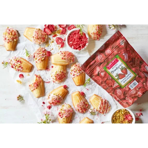 Trader Joe's Freeze Dried Strawberries Unsweetened Unsulfured Strawberry (1.2oz)