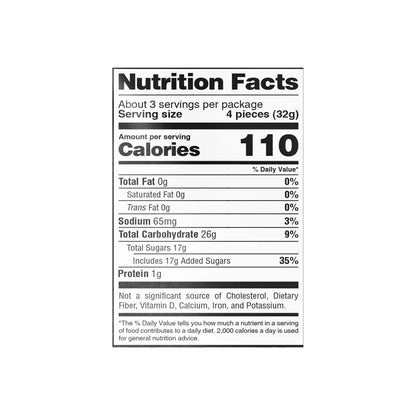 Sour Strips Rainbow Flavored Chewy Sour Candy Bag, 3.4 oz