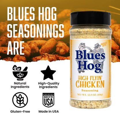 Blues Hog High Flyin' Chicken Seasoning, Gluten Free, 12.5 oz