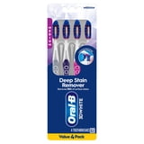 Oral-B Toothbrush Pro Whitening, Medium, 4 Count