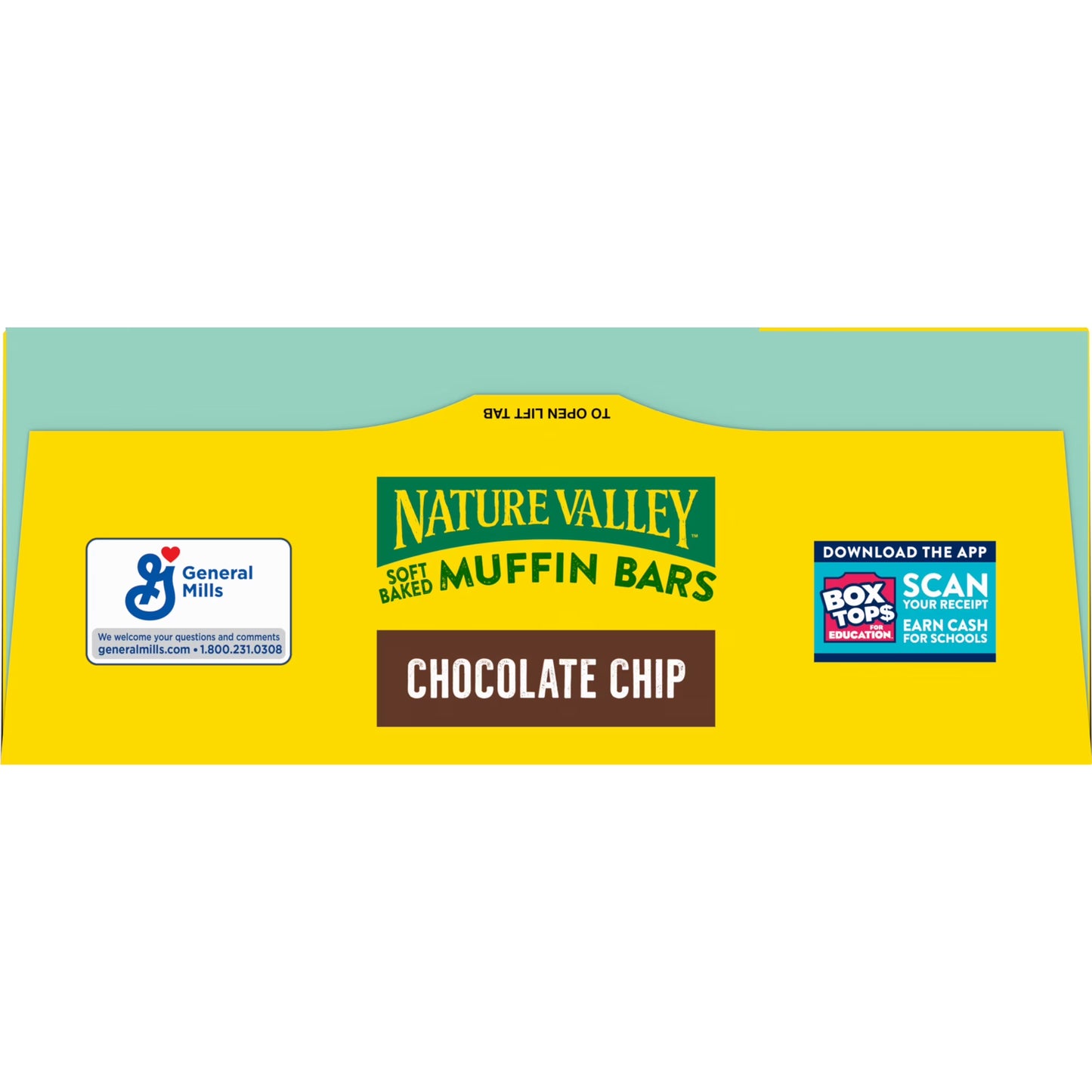 Nature Valley Soft Baked Muffin Bars, Chocolate Chip, Snack Bars, 10 Bars, 12.4 oz