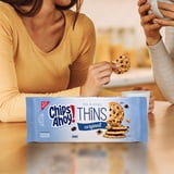 (3 pack) CHIPS AHOY! Thins Original Thin and Crispy Fudgy Chocolate Chip Cookies, 7 oz