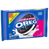 (3 pack) OREO Double Stuf Chocolate Sandwich Cookies, Family Size, 18.71 oz
