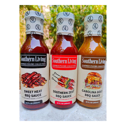Southern Living Carolina Gold BBQ Sauce, 12 fl oz – Small Batch Zesty BBQ Sauce for Quick Grilling and Dipping