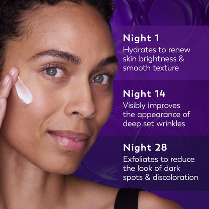 Olay Retinol 24 Max Night Moisturizing Cream with Triple Collagen Peptide, Fragrance-Free, 1.7 oz