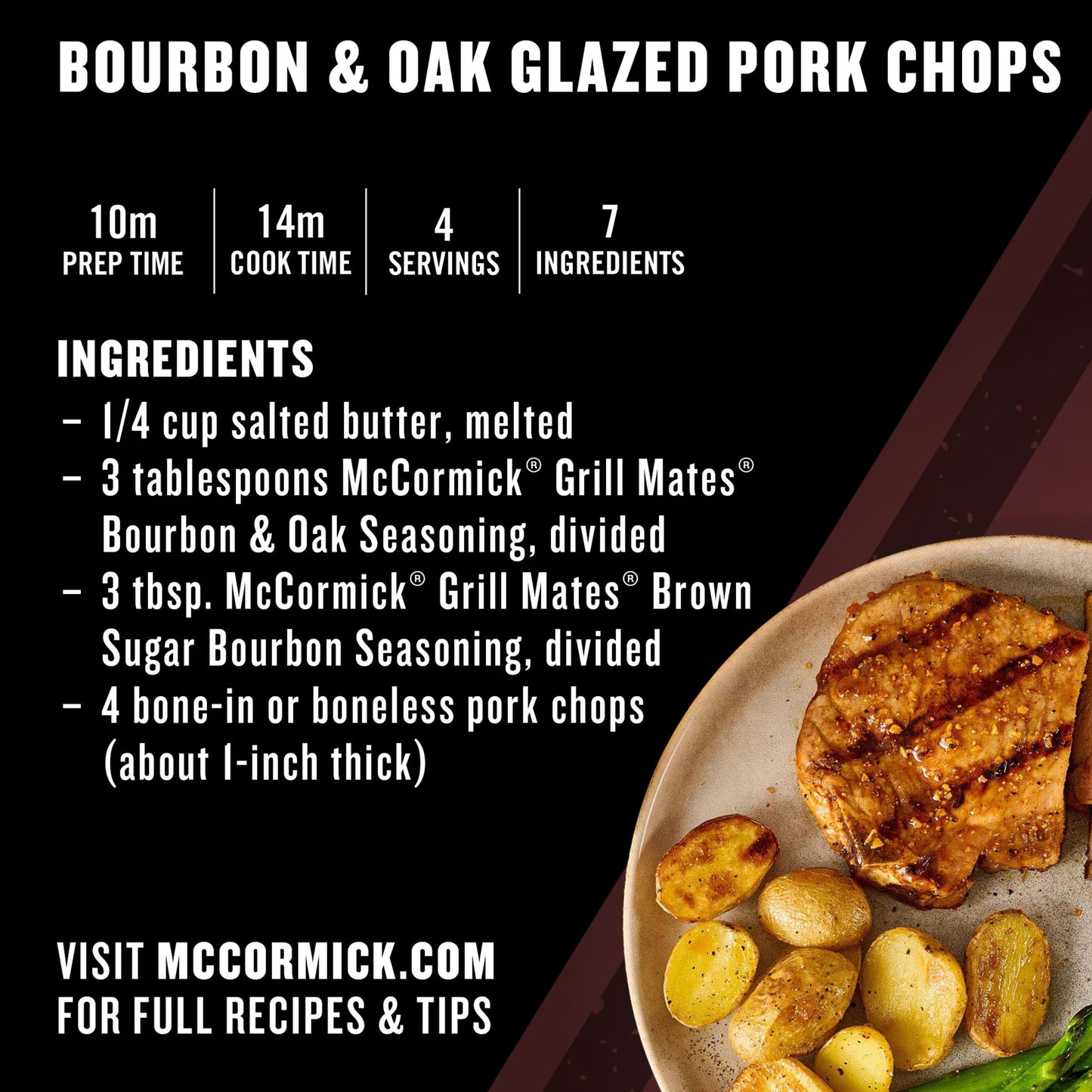 Grill Mates Bourbon & Oak Seasoning, 3.37 oz Bottle