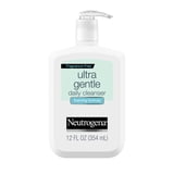 (2 pack) Neutrogena Ultra Gentle Foaming Facial Cleanser, Daily Face Wash, 12 fl. oz